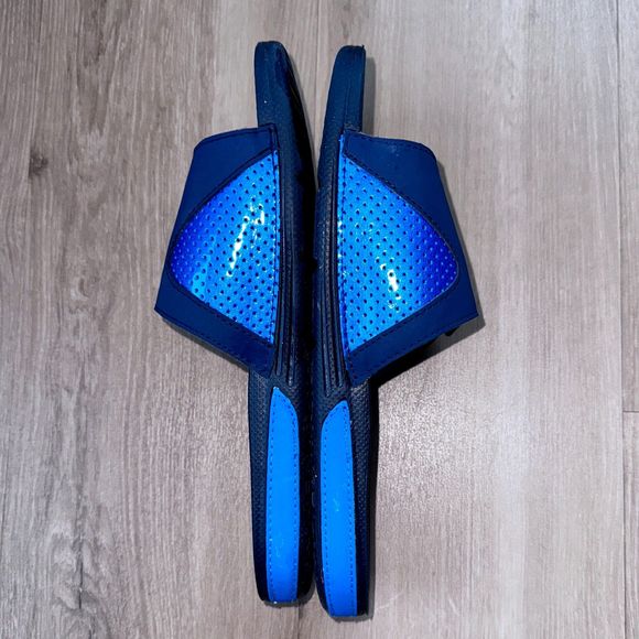 AND1 Navy and Blue Slides - Men's Size 8 - Picture 5 of 8